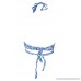 Sundazed Turner Blue Printed Simone Bra-Sized Underwire Wrap Bikini Top D B07MFRCR6G